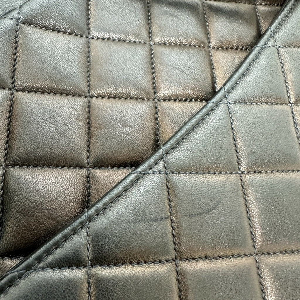 Chanel Black Leather Shoulder Bag