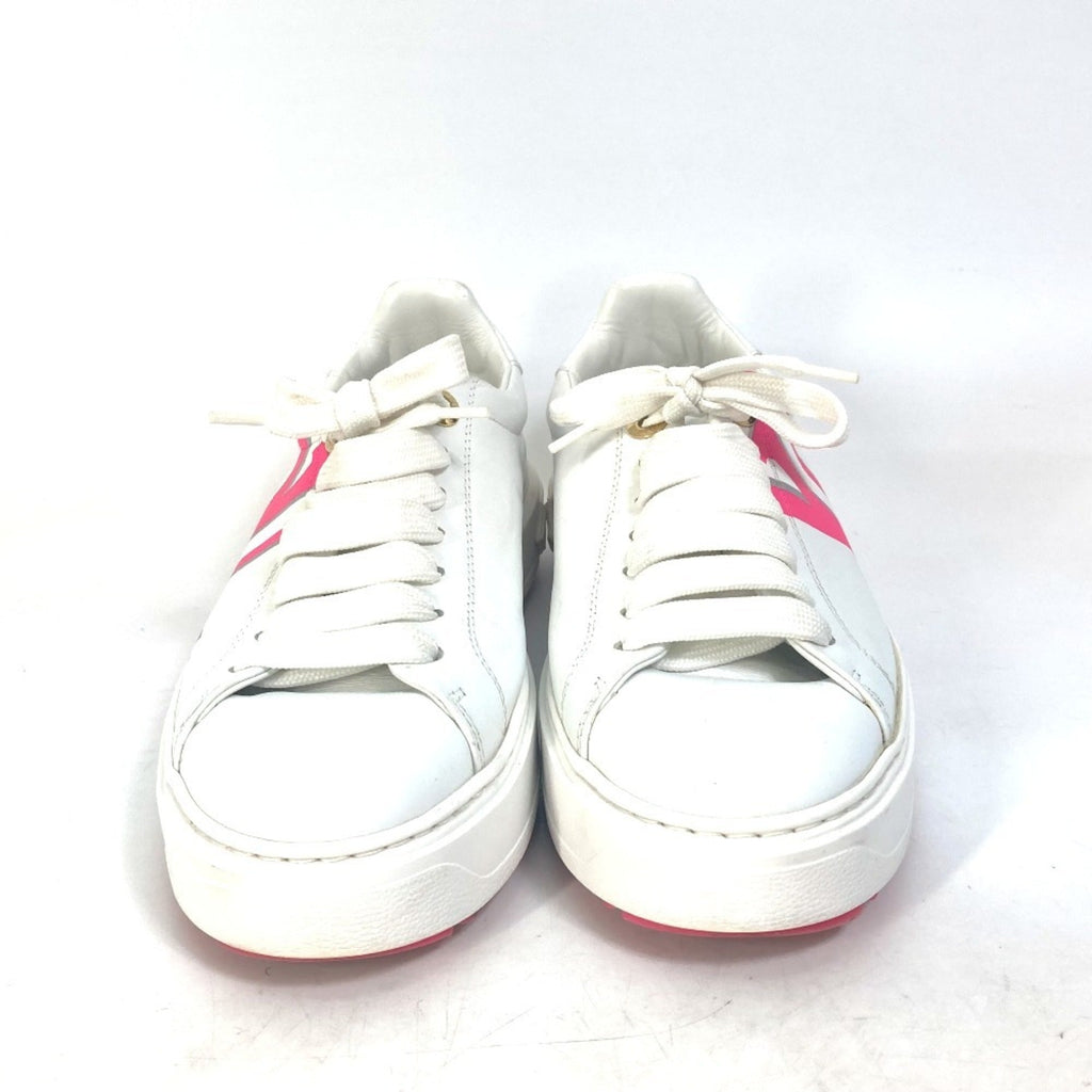 Louis Vuitton Pink White Sneakers
