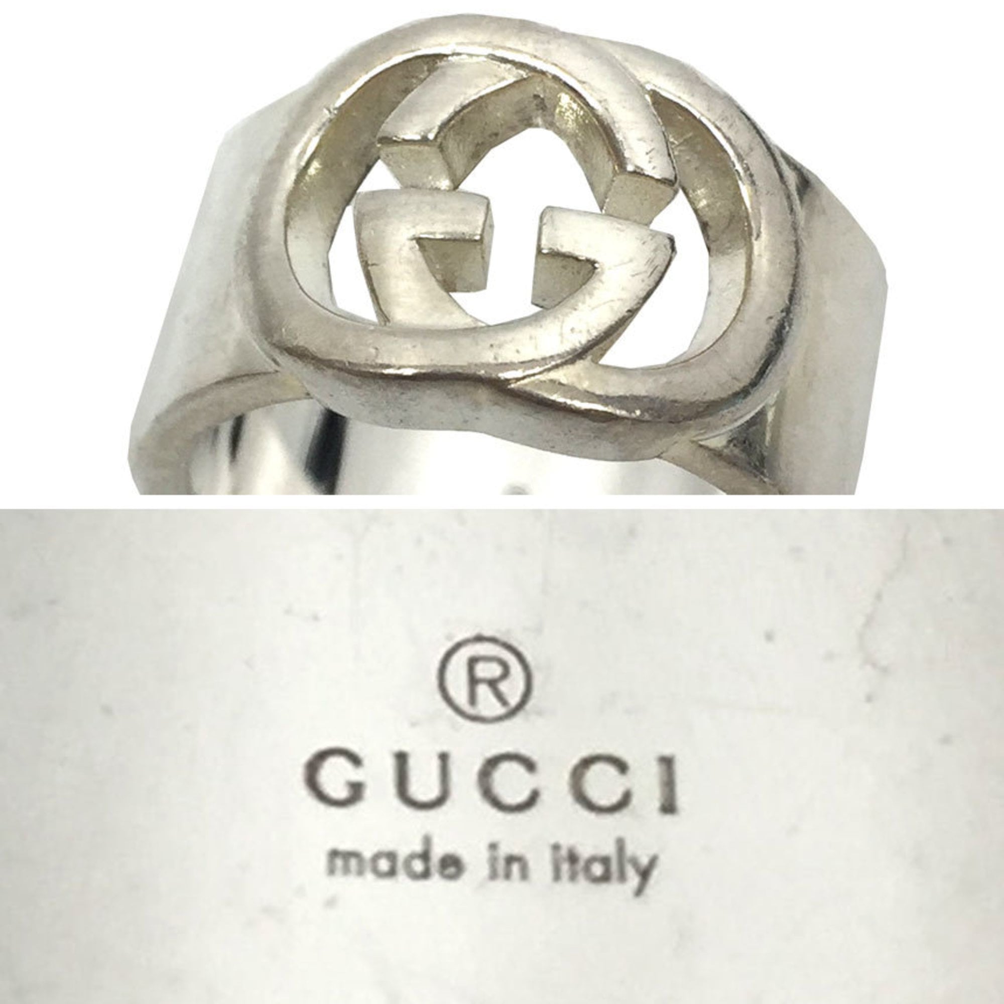 Gucci Silver Silver 925 Band Ring (Pre-Owned)