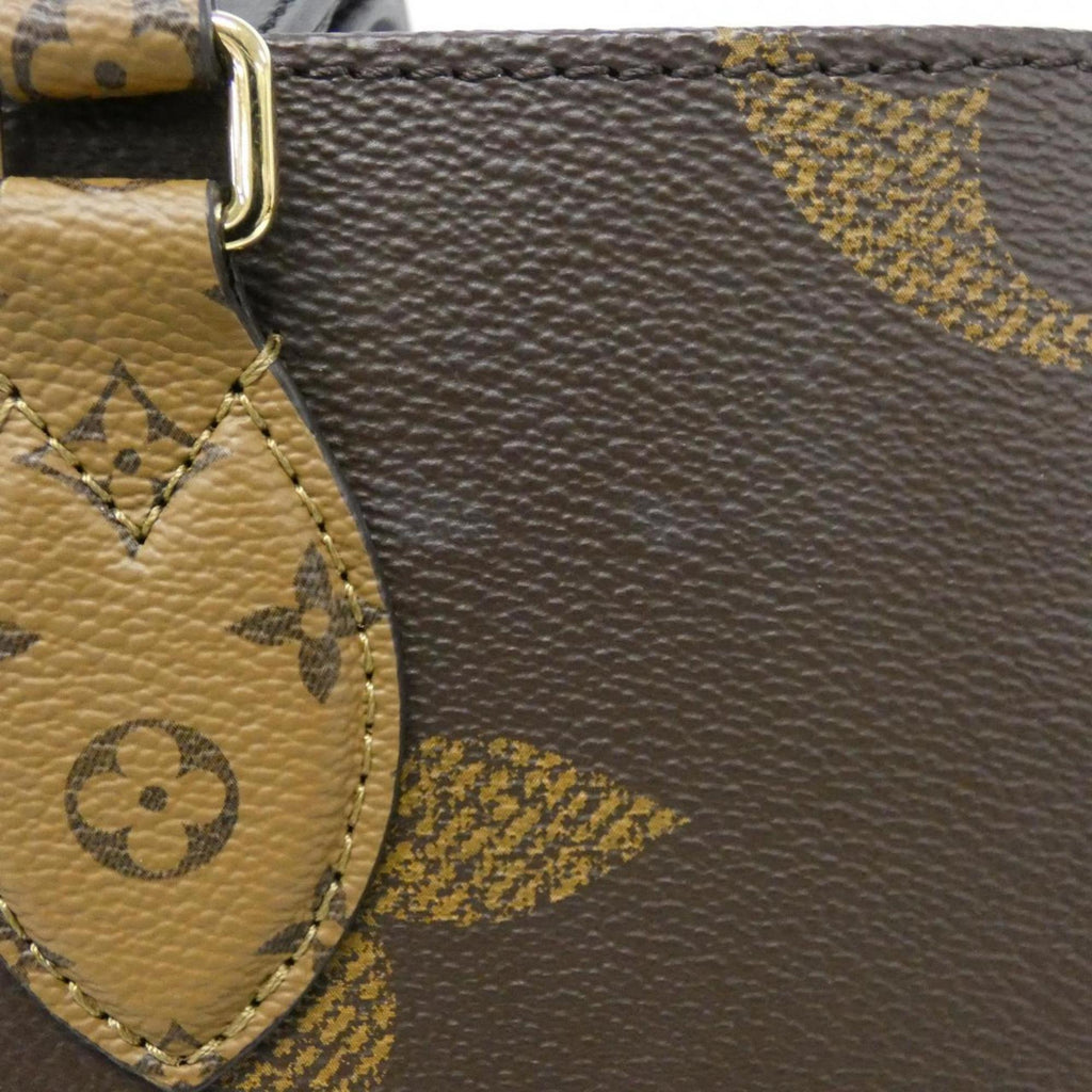 Louis Vuitton Marron Coated Canvas Handbag