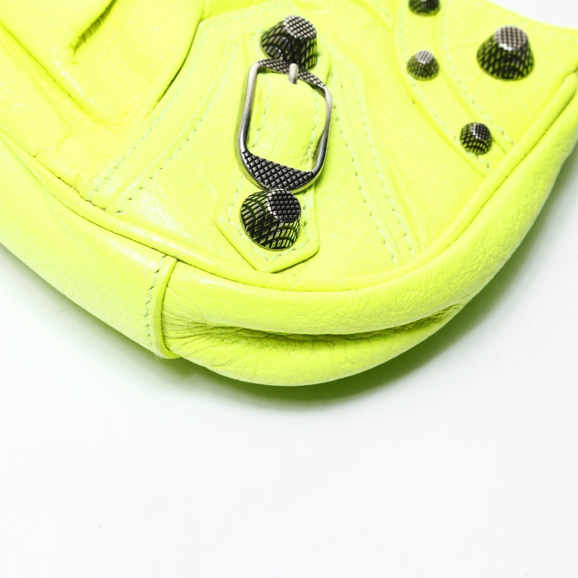Balenciaga Giant Yellow Leather Shoulder