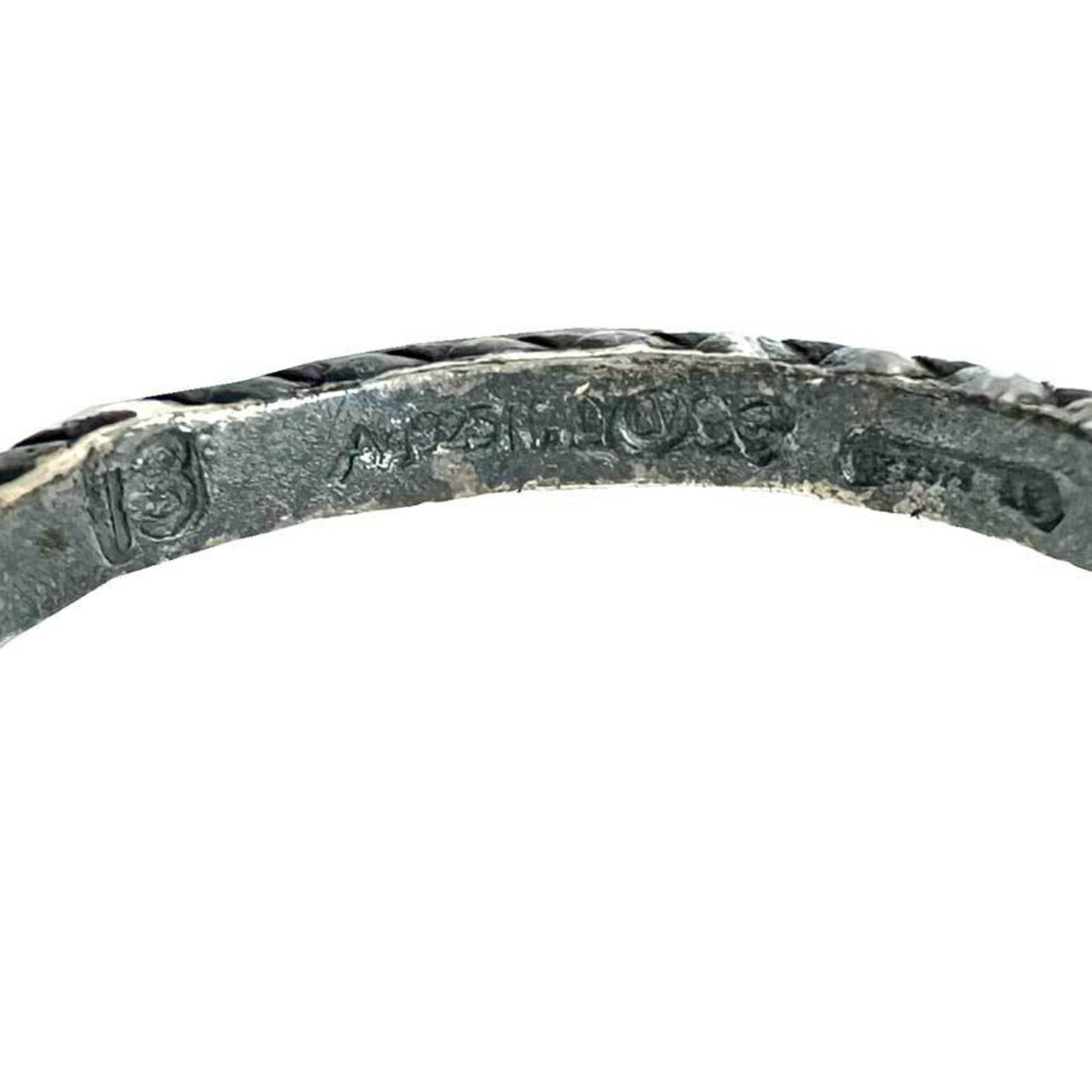 Bottega Veneta Intrecciato Silver 925 Band Ring