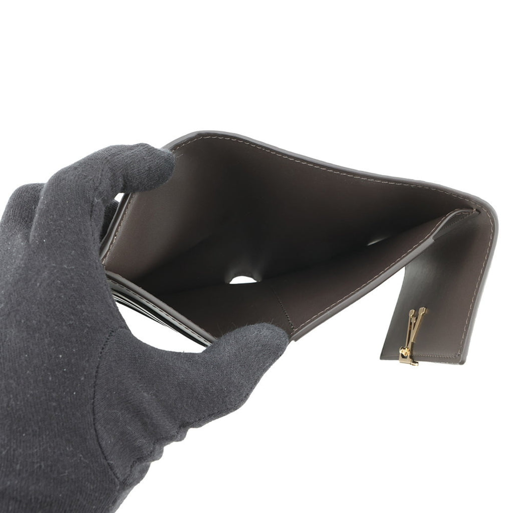 Louis Vuitton Galle Leather Wallet (Tri-Fold)