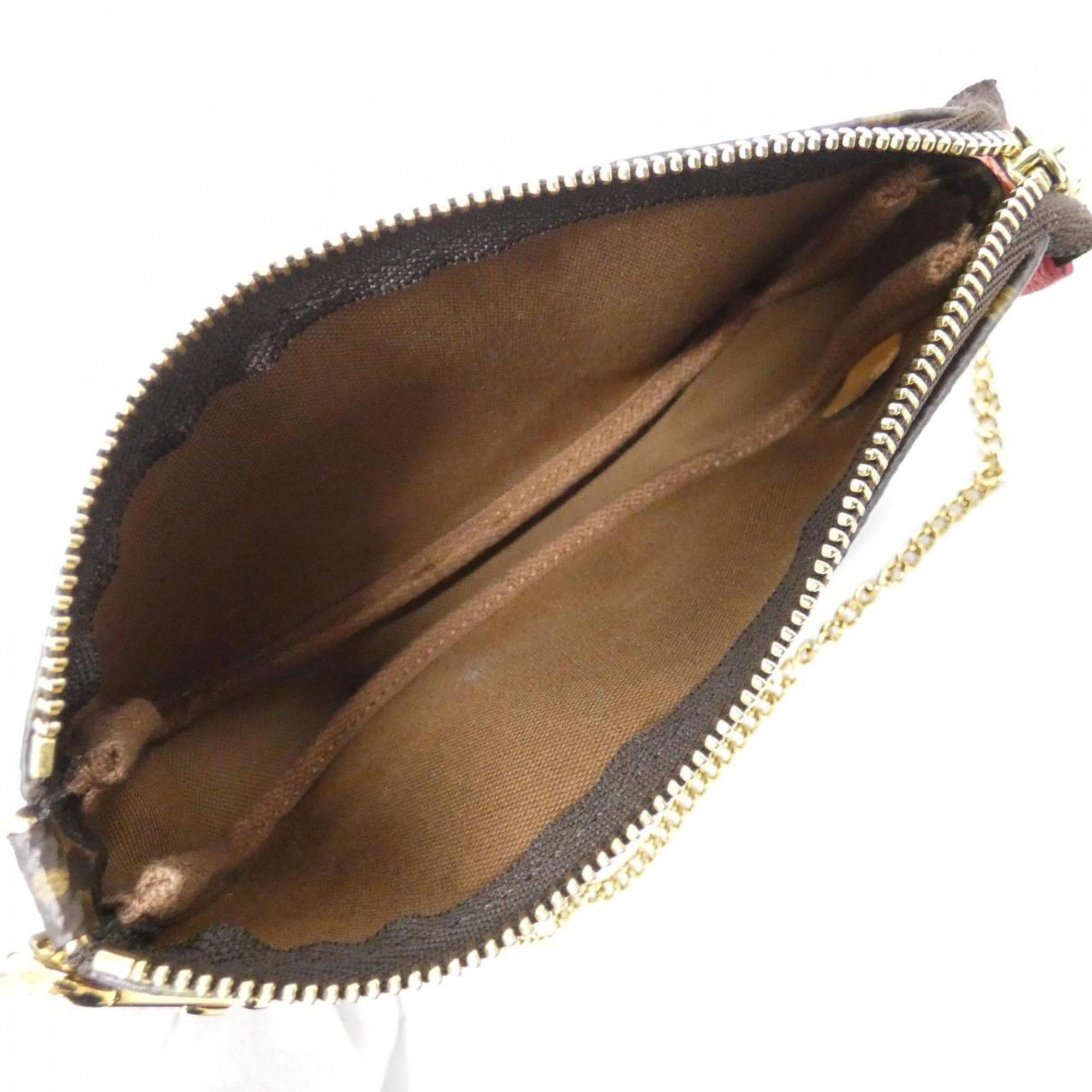 Louis Vuitton Marron Monogram Monogram Coated Canvas Pochette Pouch