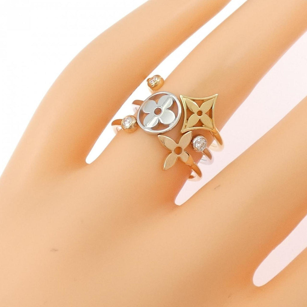 Louis Vuitton Yellow Gold (18K) Pink Gold (18K) White Gold (18K) Band Ring