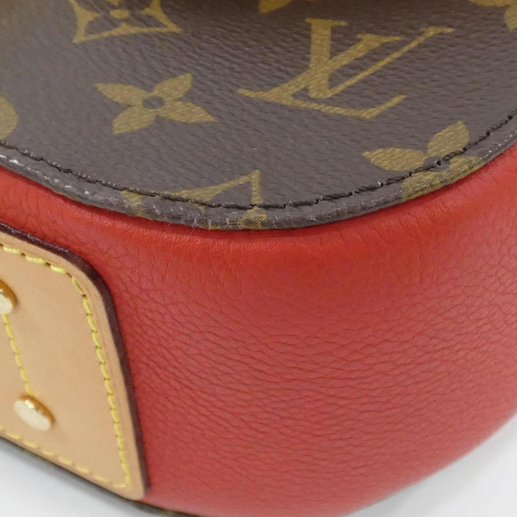 Louis Vuitton Marron Coated Canvas Handbag