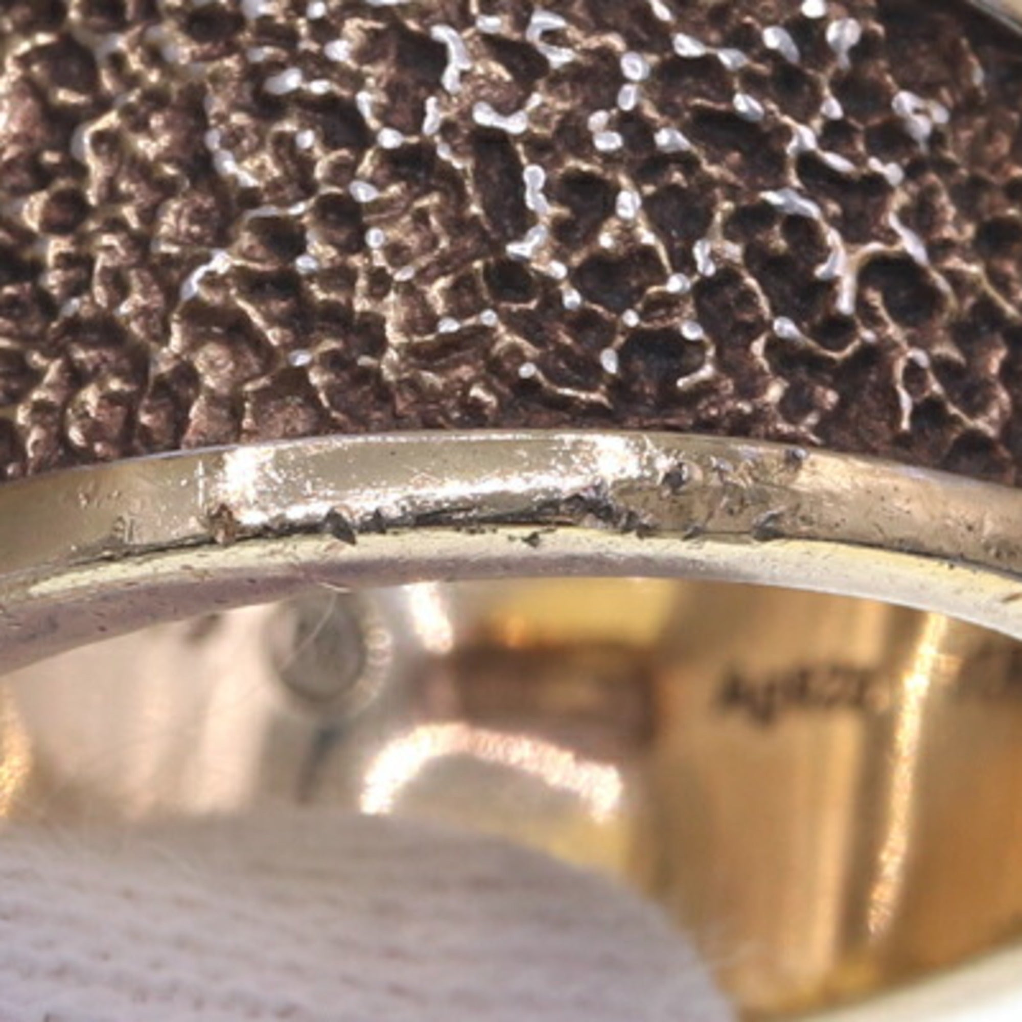 Bottega Veneta Sterling Silver 925 Band Ring