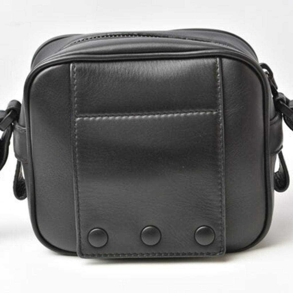 Bottega Veneta Black Leather Pouch Shoulder Bag