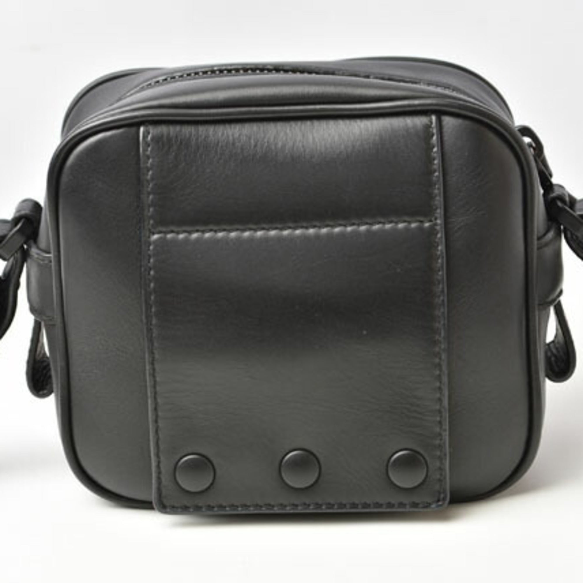 Bottega Veneta Black Leather Pouch Shoulder Bag