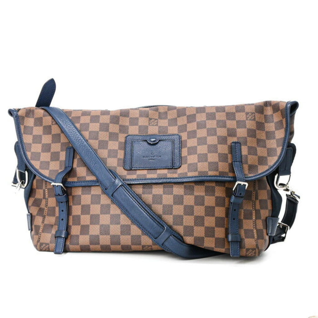 Louis Vuitton Brown Damier Canvas Dark Navy Shoulder Bag