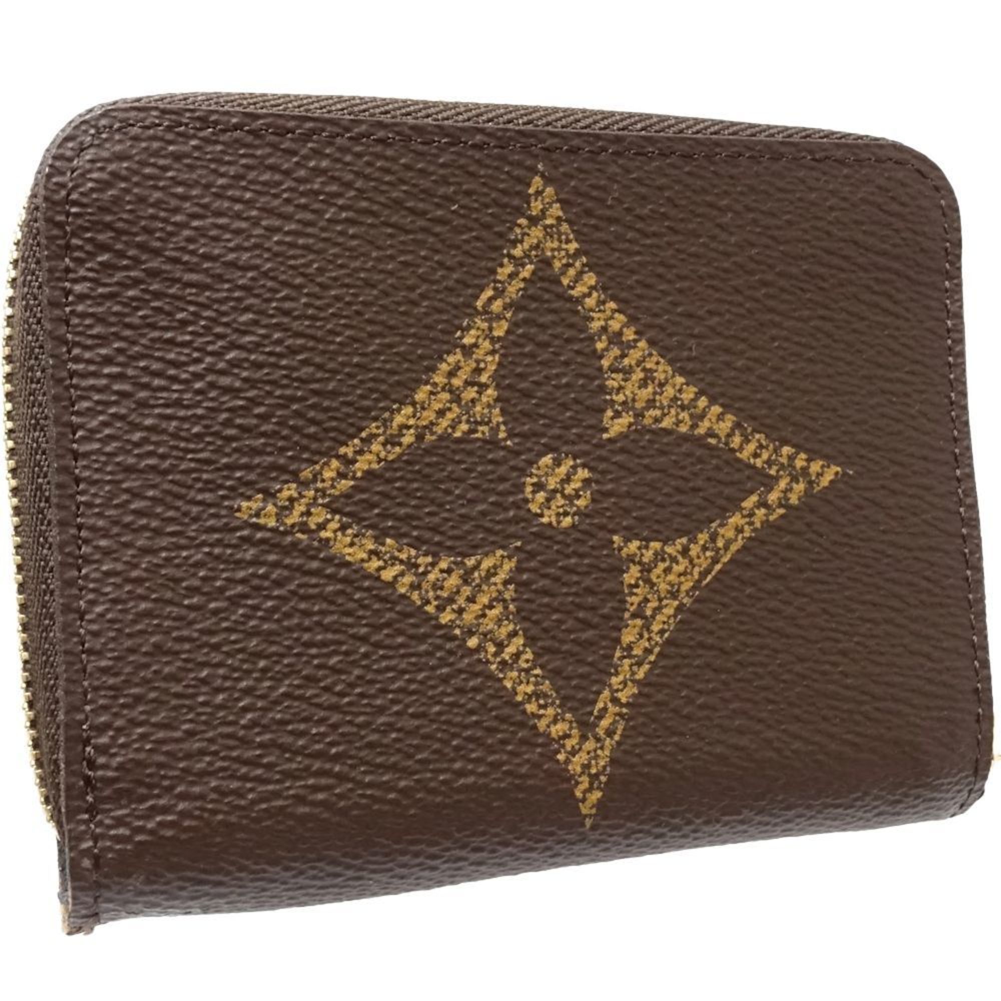 Louis Vuitton Brown Canvas Coin Purse/Coin Case