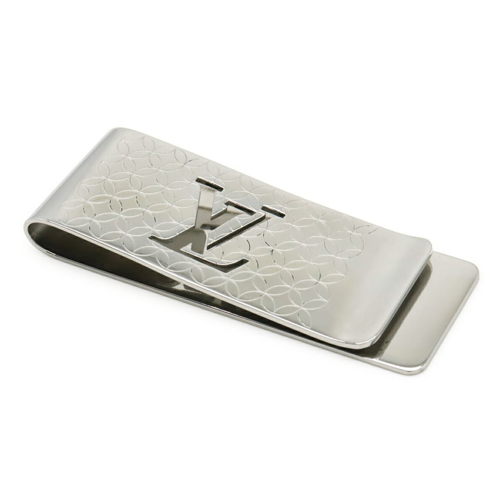 Louis Vuitton Silver Stainless Steel Money Clip