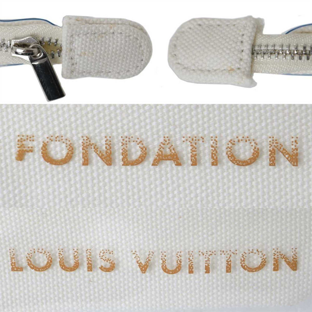 Louis Vuitton Foundation M1:1 Repum Limited Edition Pouch White