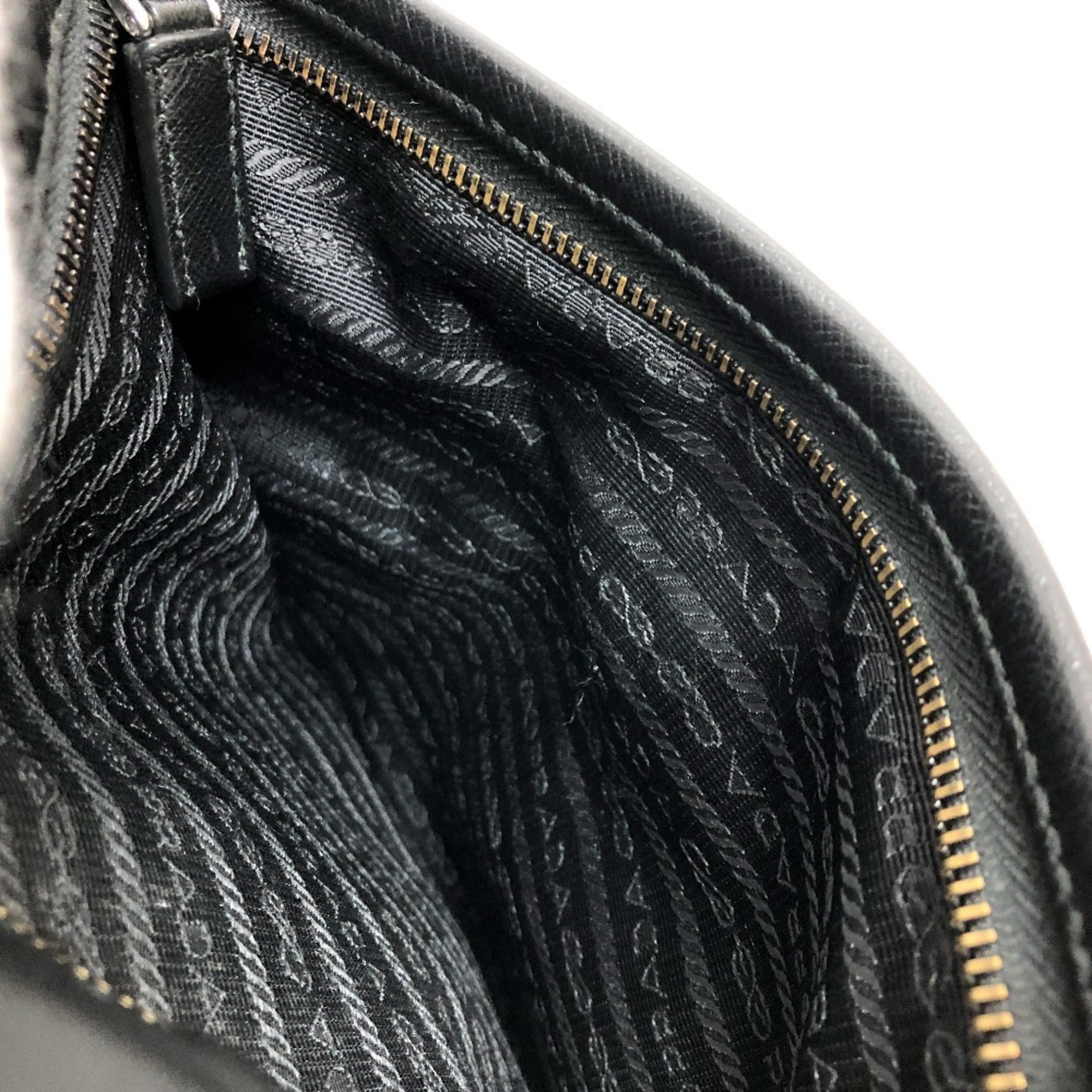 Prada Black Nero Nylon Shoulder Bag