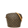 Louis Vuitton Brown Pvc Leather Shoulder Bag