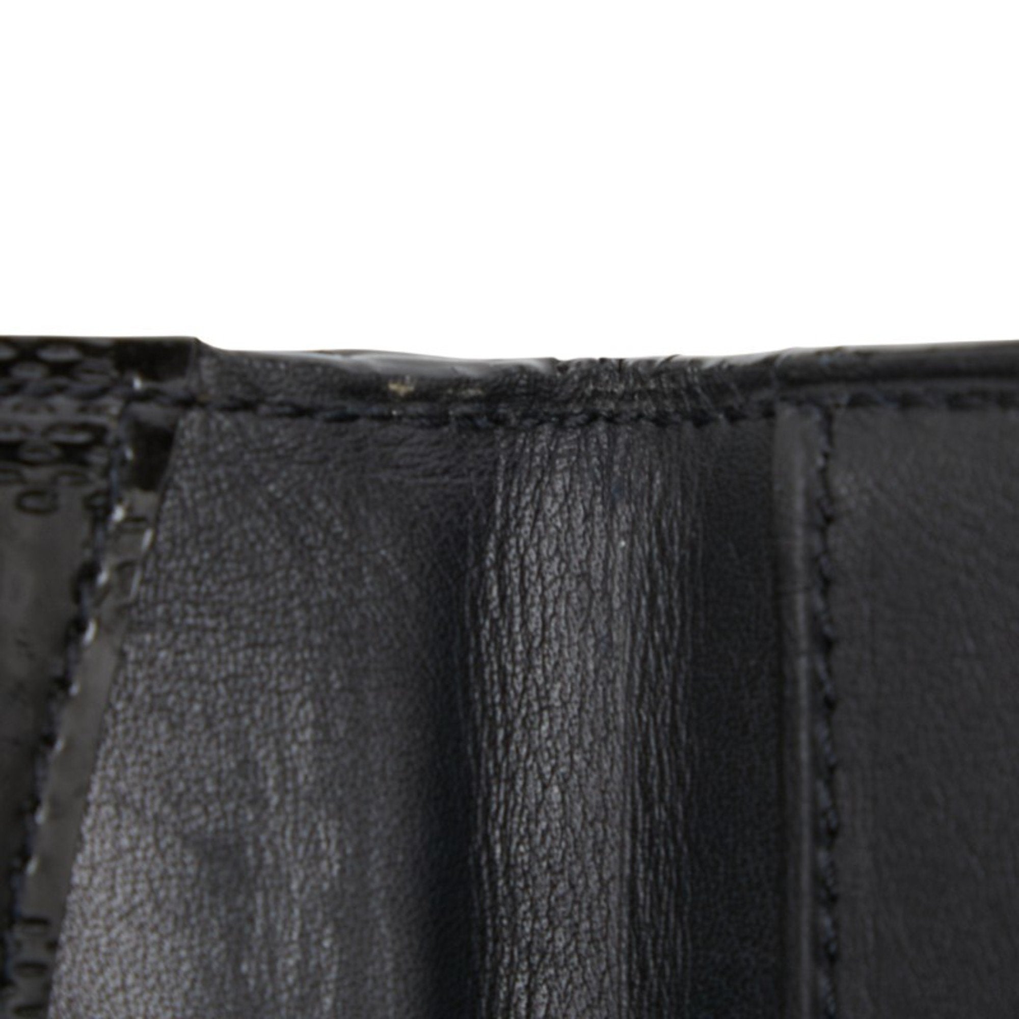 Louis Vuitton Black Patent Leather Coin Purse/Coin Case