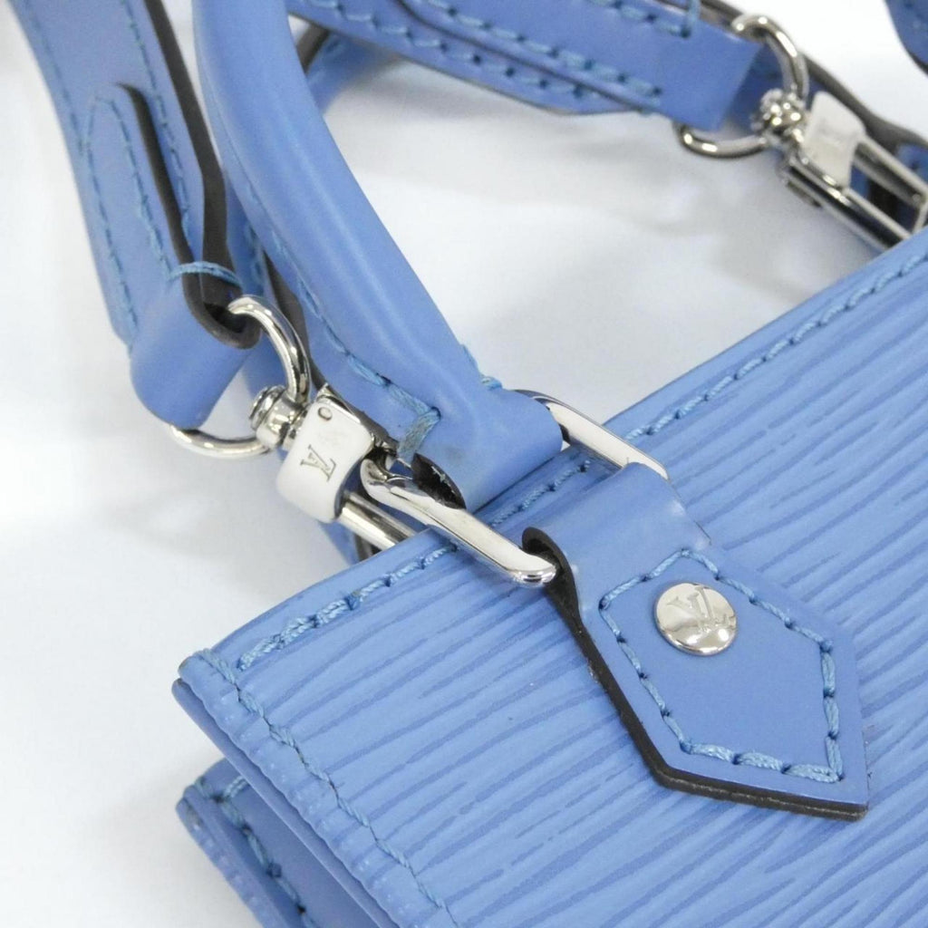 Louis Vuitton Blue Leather Handbag