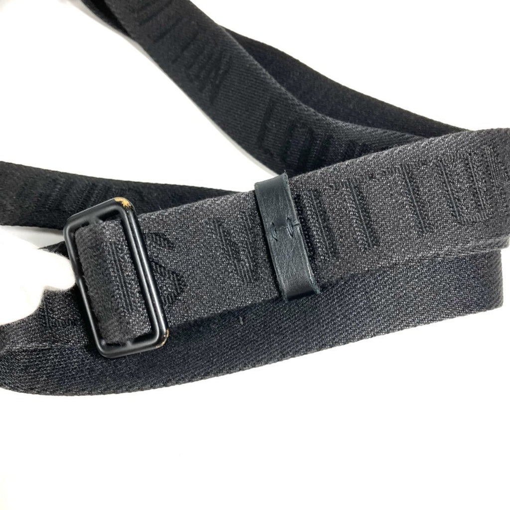 Louis Vuitton Black Leather Clutch Bag Pochette Shoulder Bag