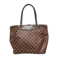 Louis Vuitton Damier Ebene Damier Canvas Tote Bag