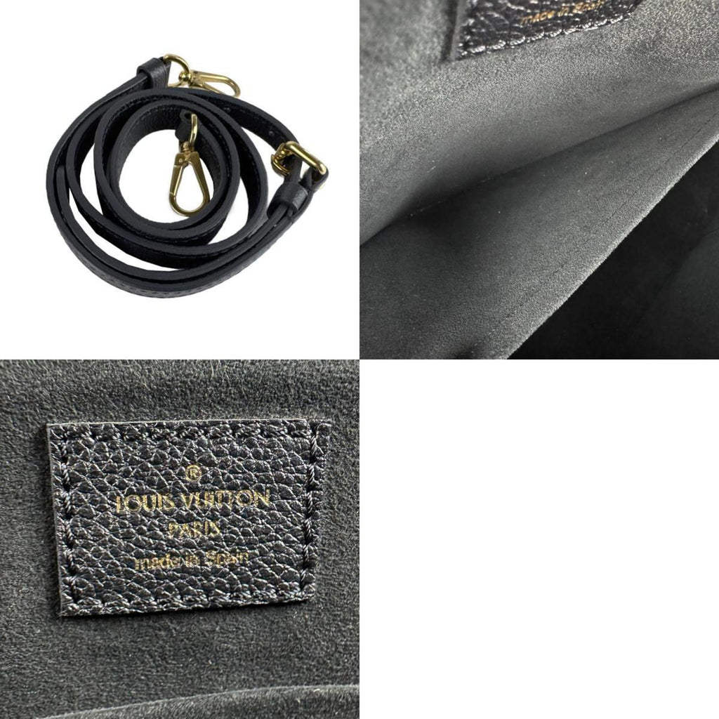 Louis Vuitton Beige Black Monogram Empreinte Handbag Shoulder Bag