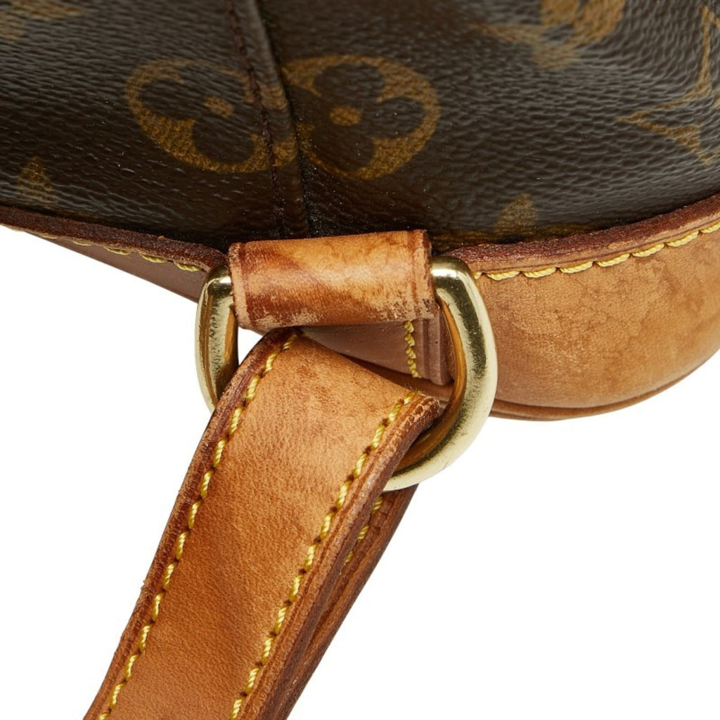 Louis Vuitton Brown Pvc Leather Backpack