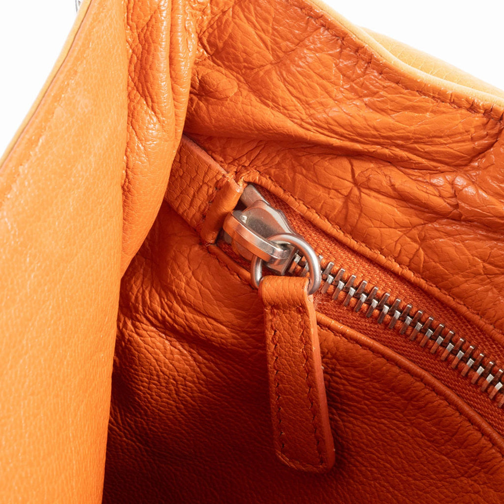 Prada Camel Leather Shoulder Bag