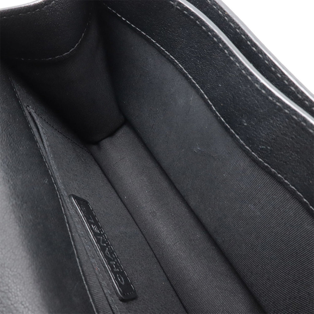 Chanel Black Leather Shoulder Bag