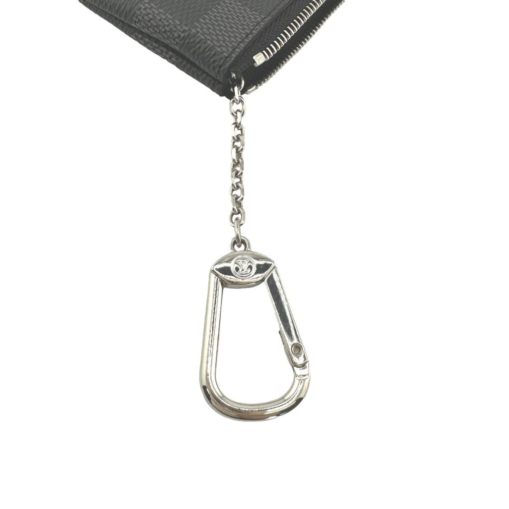 Louis Vuitton Damier Graphite Gray Damier Graphite Coin Purse/Coin Case