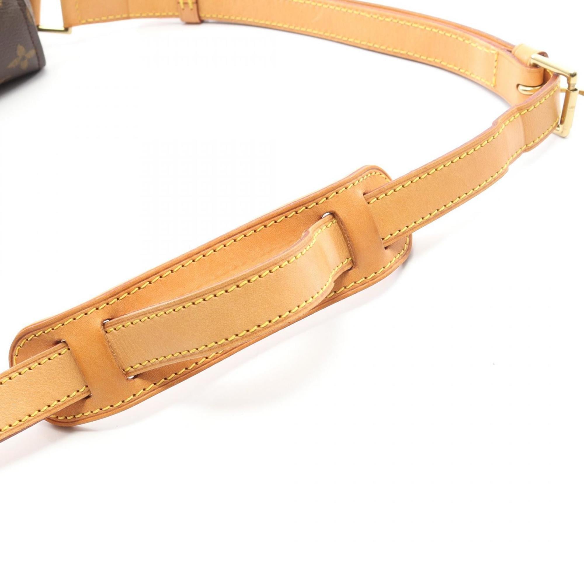Louis Vuitton Brown Monogram Monogram Leather Shoulder Bag