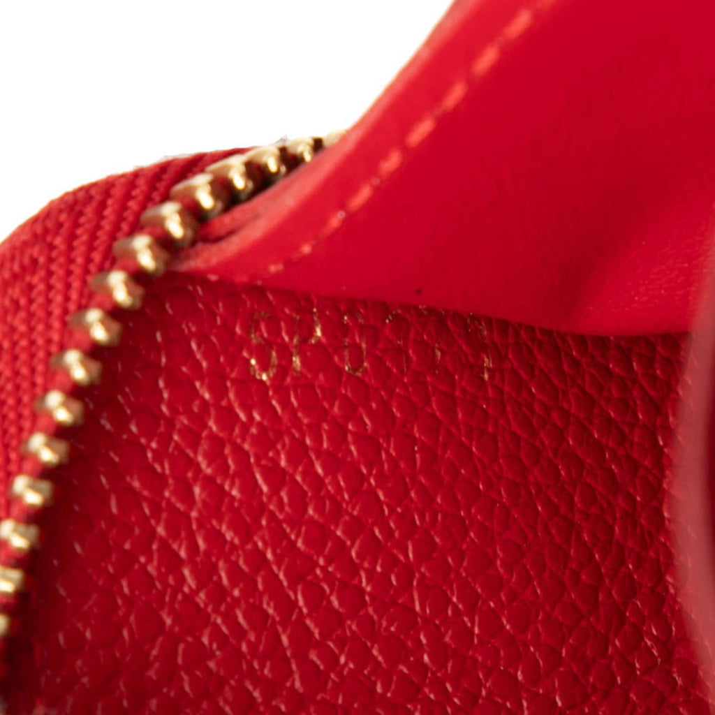 Louis Vuitton Marine Rouge Navy Leather Long Wallet