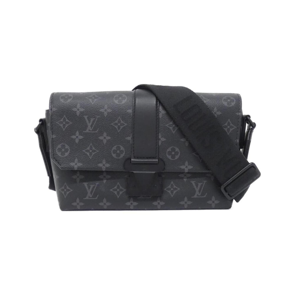 Louis Vuitton Black Monogram Eclipse Monogram Eclipse Coated Canvas Shoulder Bag