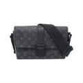 Louis Vuitton Black Monogram Eclipse Monogram Eclipse Coated Canvas Shoulder Bag