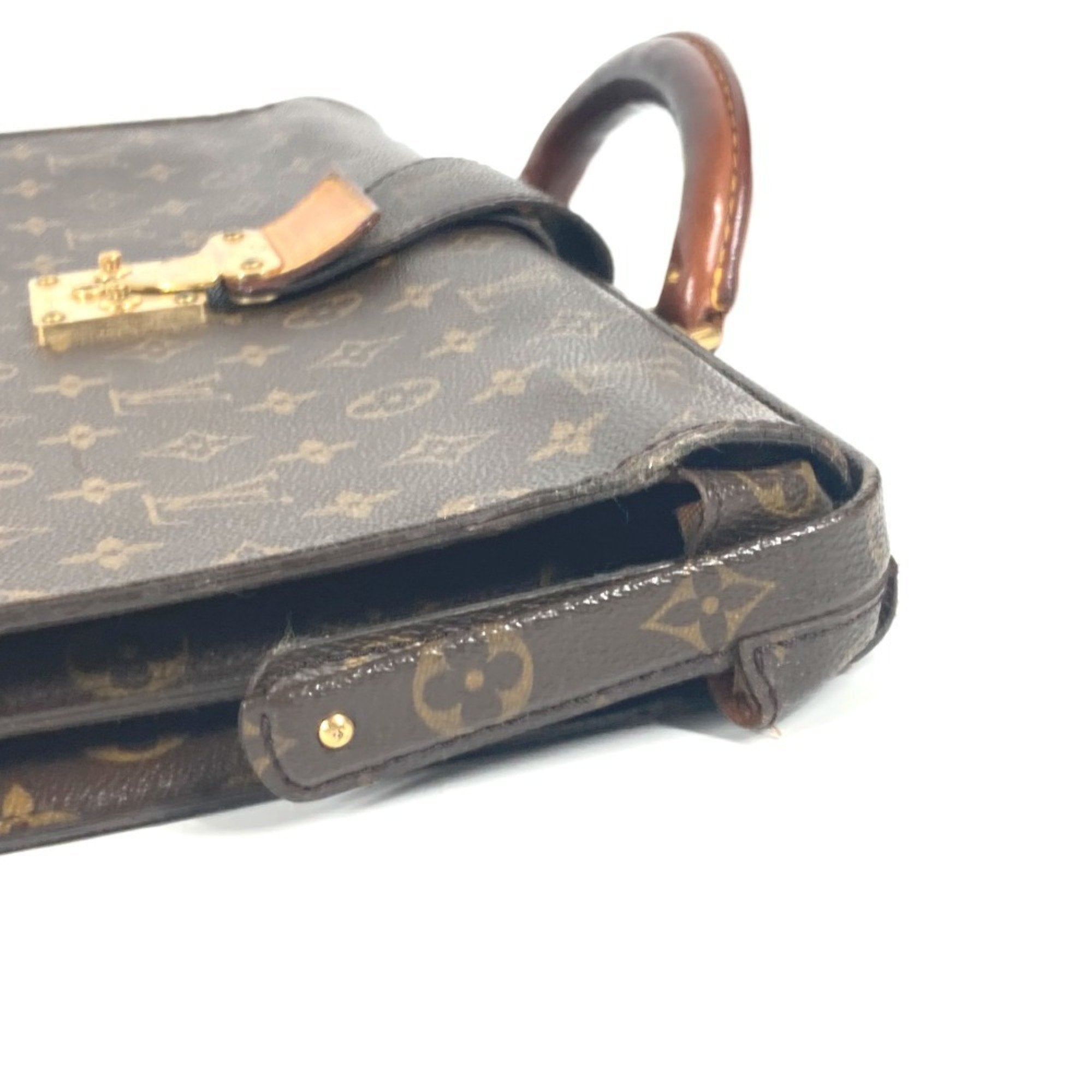 Louis Vuitton Brown Monogram Monogram Briefcase