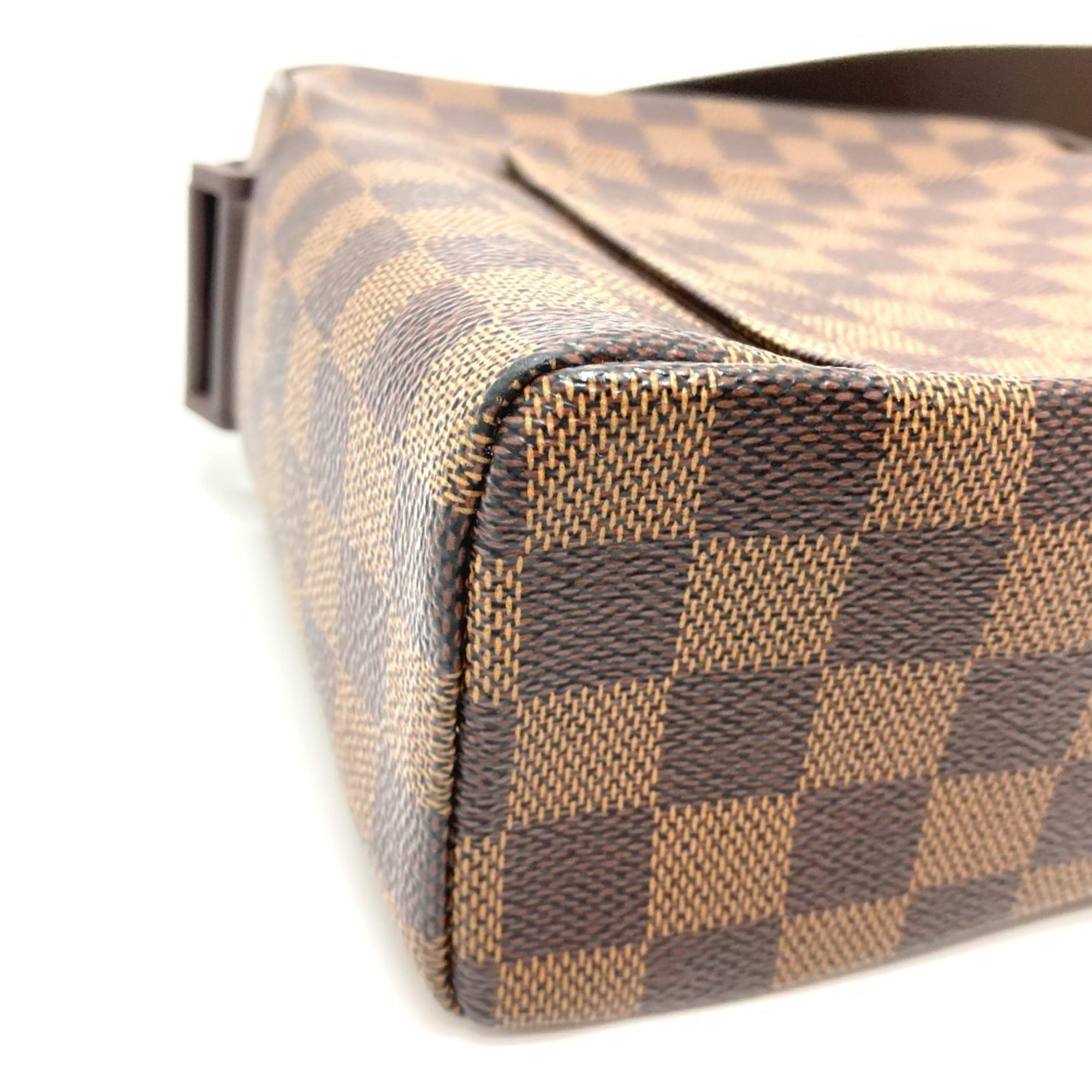 Louis Vuitton Damier Brown Ebene Damier Canvas Pochette Shoulder Bag