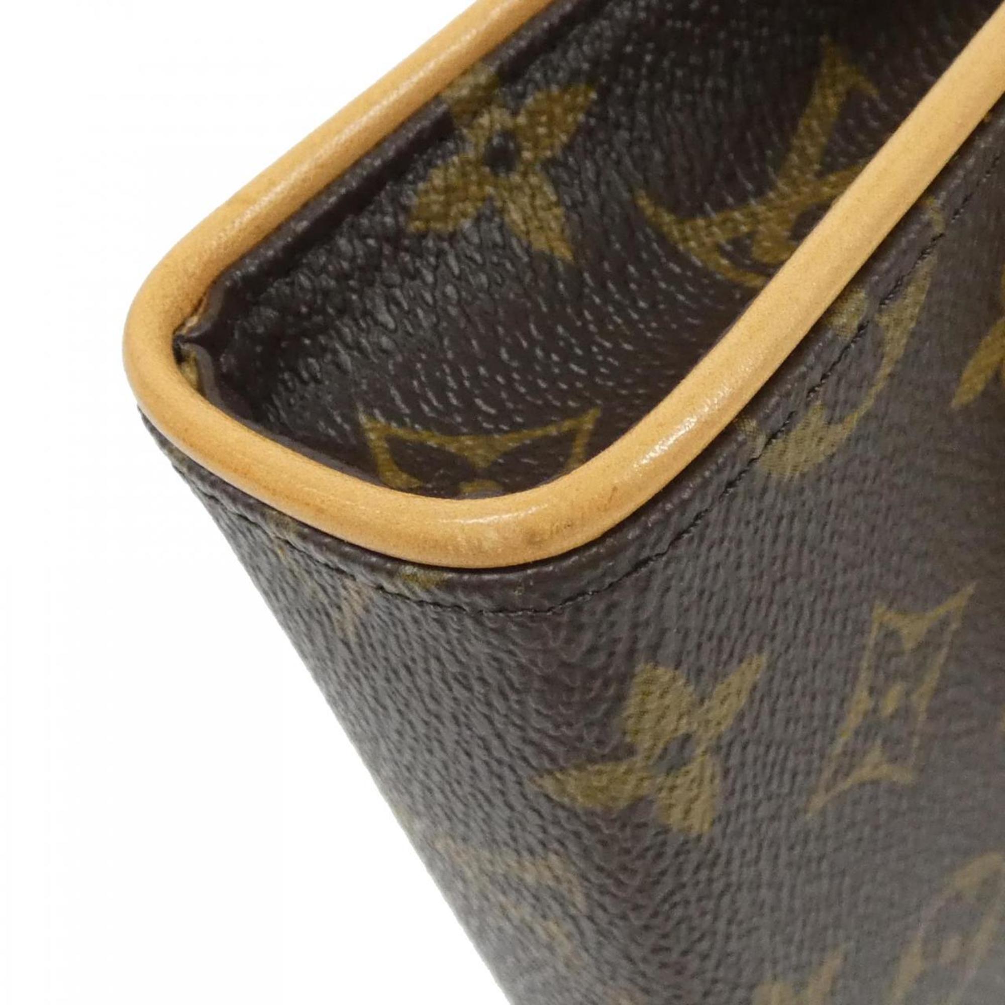 Louis Vuitton Brown Coated Canvas Fanny Pack Pochette