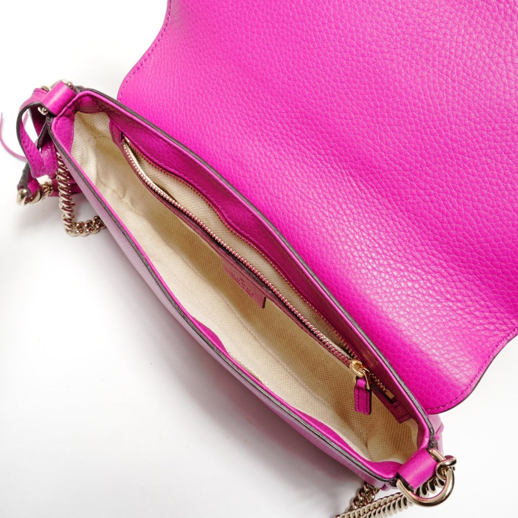 Gucci Soho Pink Shoulder Bag (Pre-Owned)