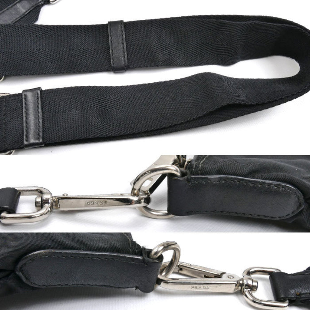 Prada Black Nylon Shoulder Bag