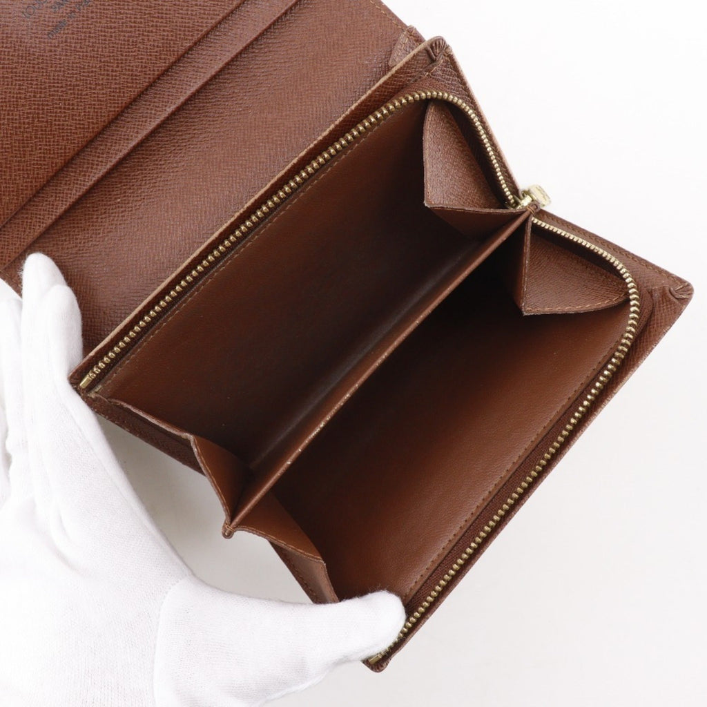Louis Vuitton Brown Monogram Canvas Wallet