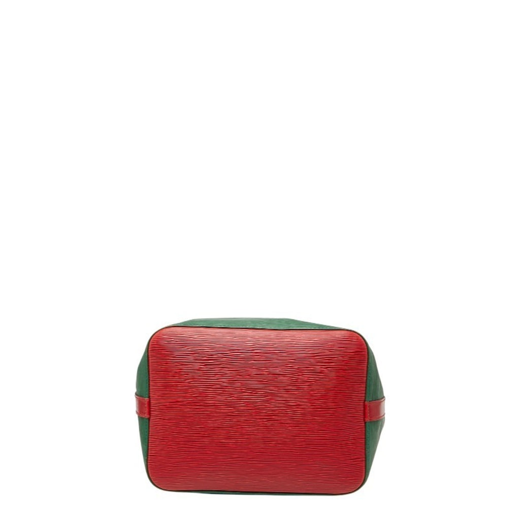 Louis Vuitton Green Red Color Leather Shoulder Bag