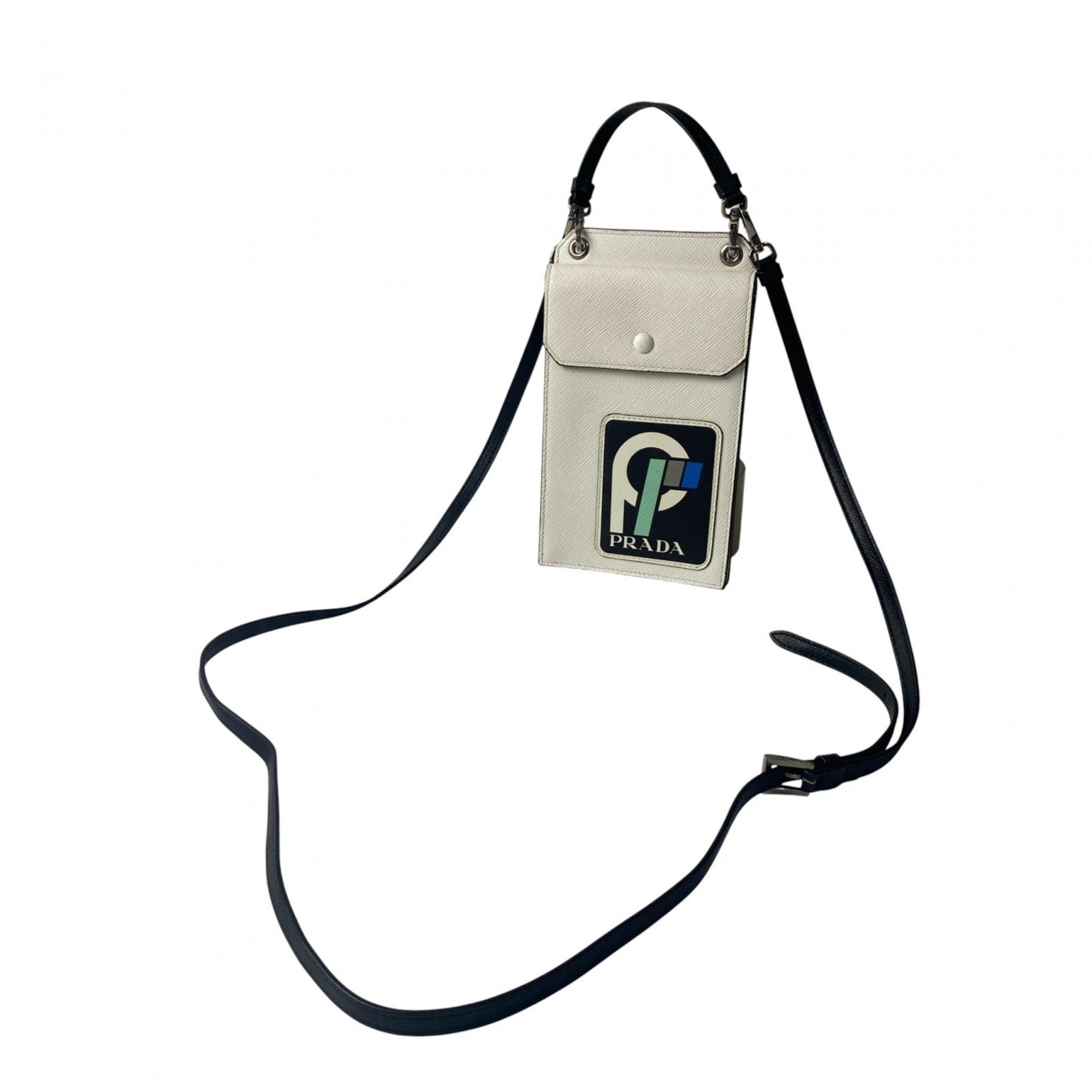 Prada Multi-Color Pvc Shoulder Bag