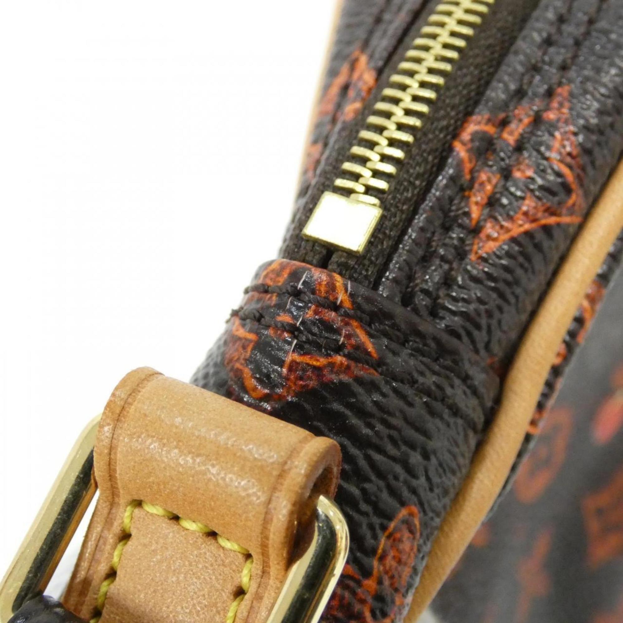 Louis Vuitton Marron Coated Canvas Shoulder Bag