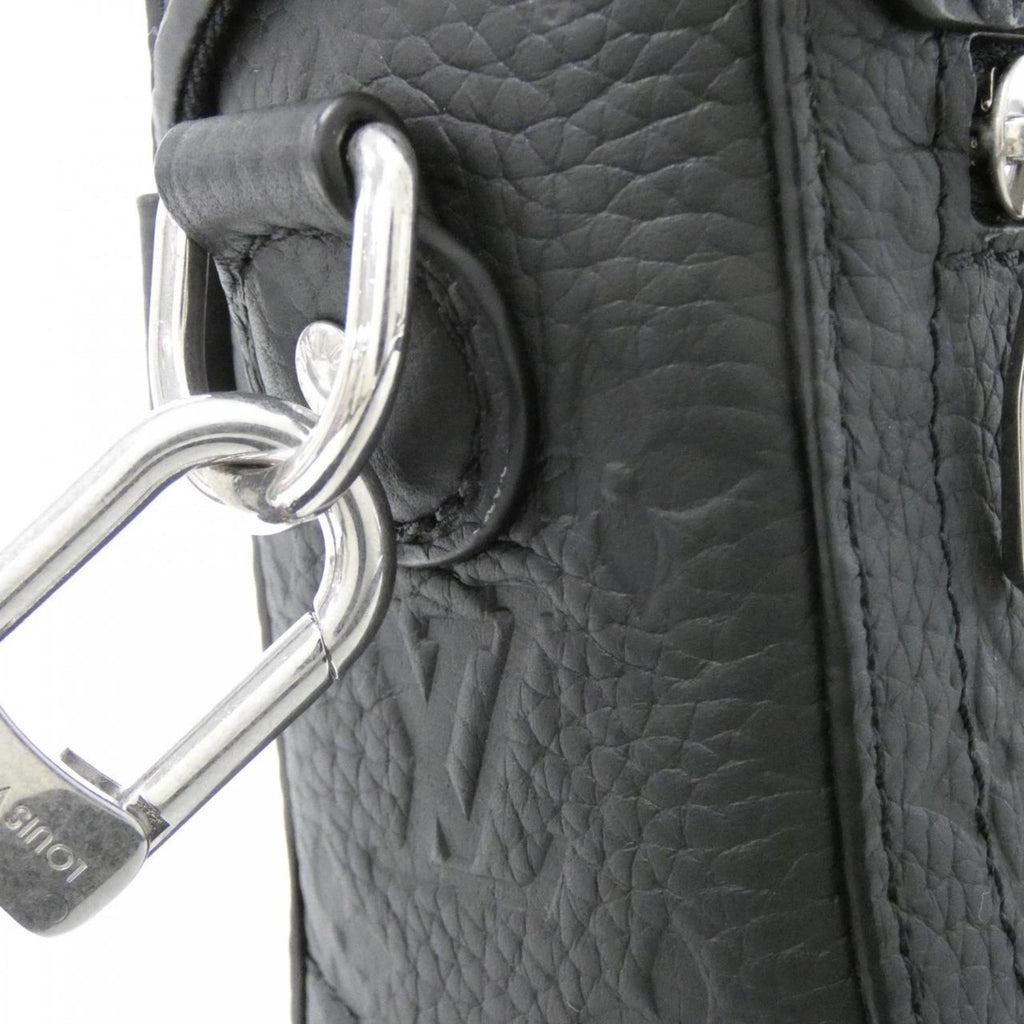 Louis Vuitton Black Leather Handbag