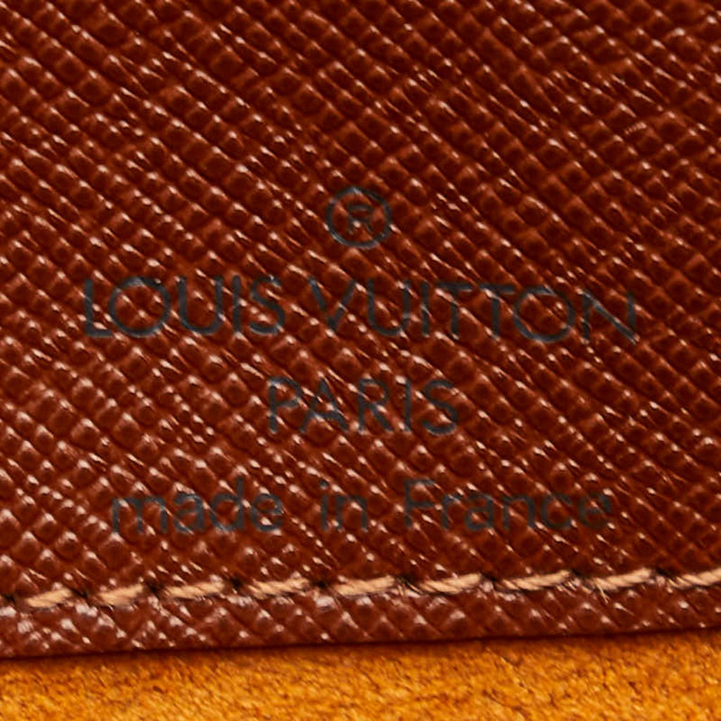 Louis Vuitton Brown Pvc Leather Shoulder Bag