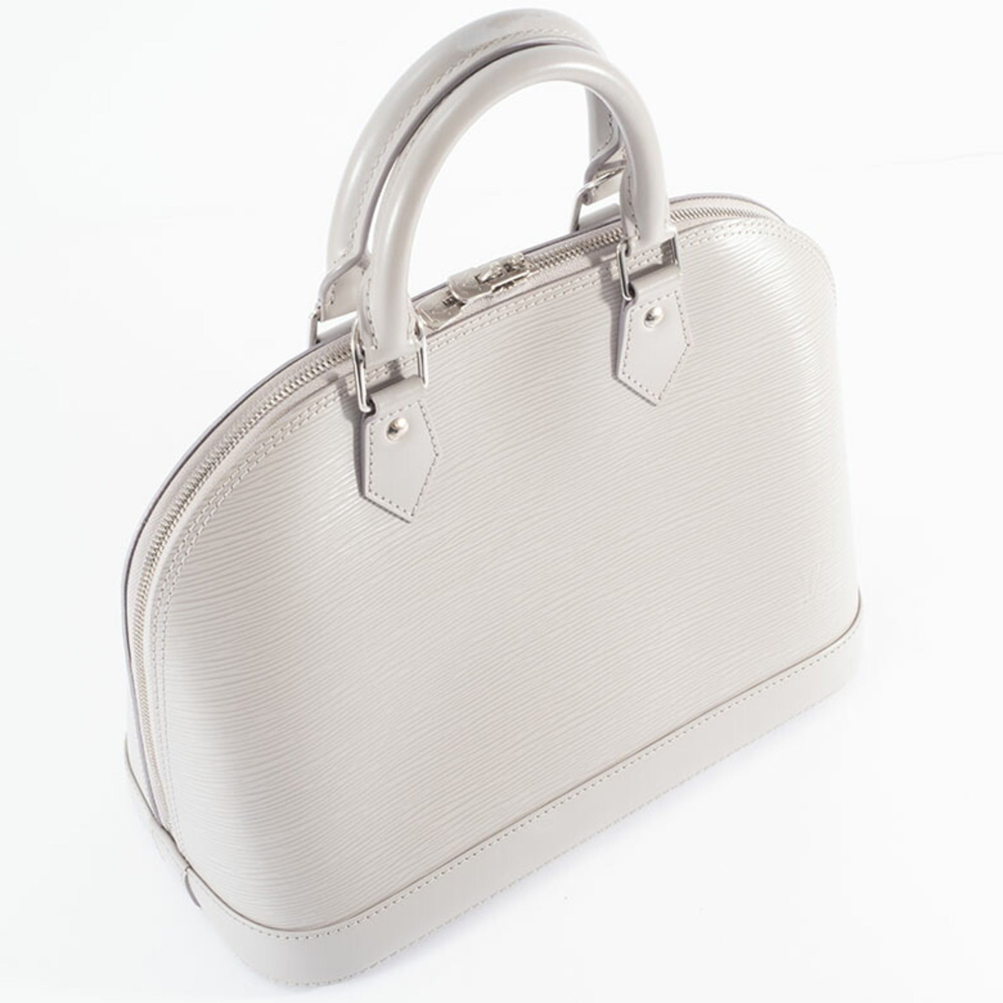 Louis Vuitton Gray Epi Leather Handbag
