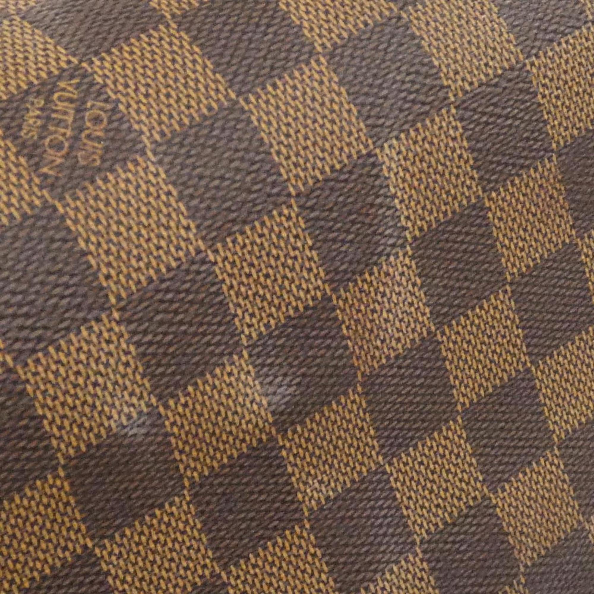 Louis Vuitton Ebene Coated Canvas Boston Bag