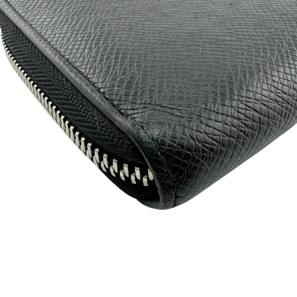 Louis Vuitton Black Leather Long Wallet