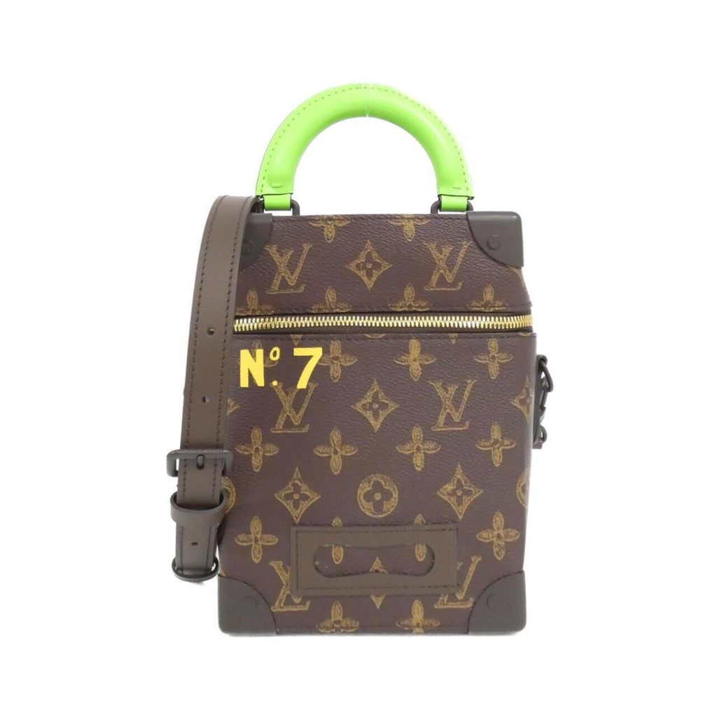Louis Vuitton Marron Coated Canvas Handbag
