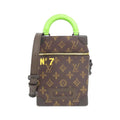 Louis Vuitton Marron Coated Canvas Handbag