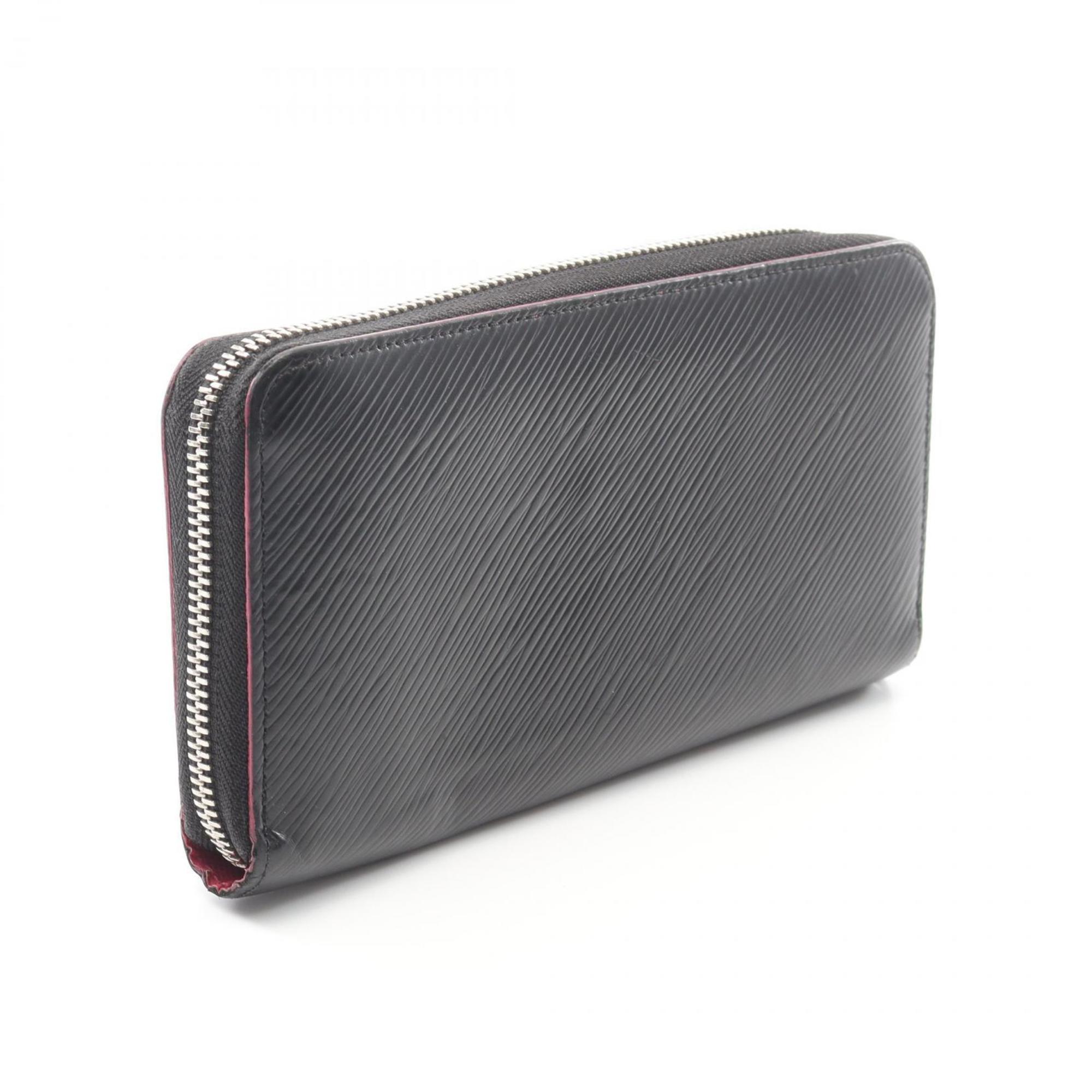 Louis Vuitton Epi Black Pink Epi Leather Long Wallet