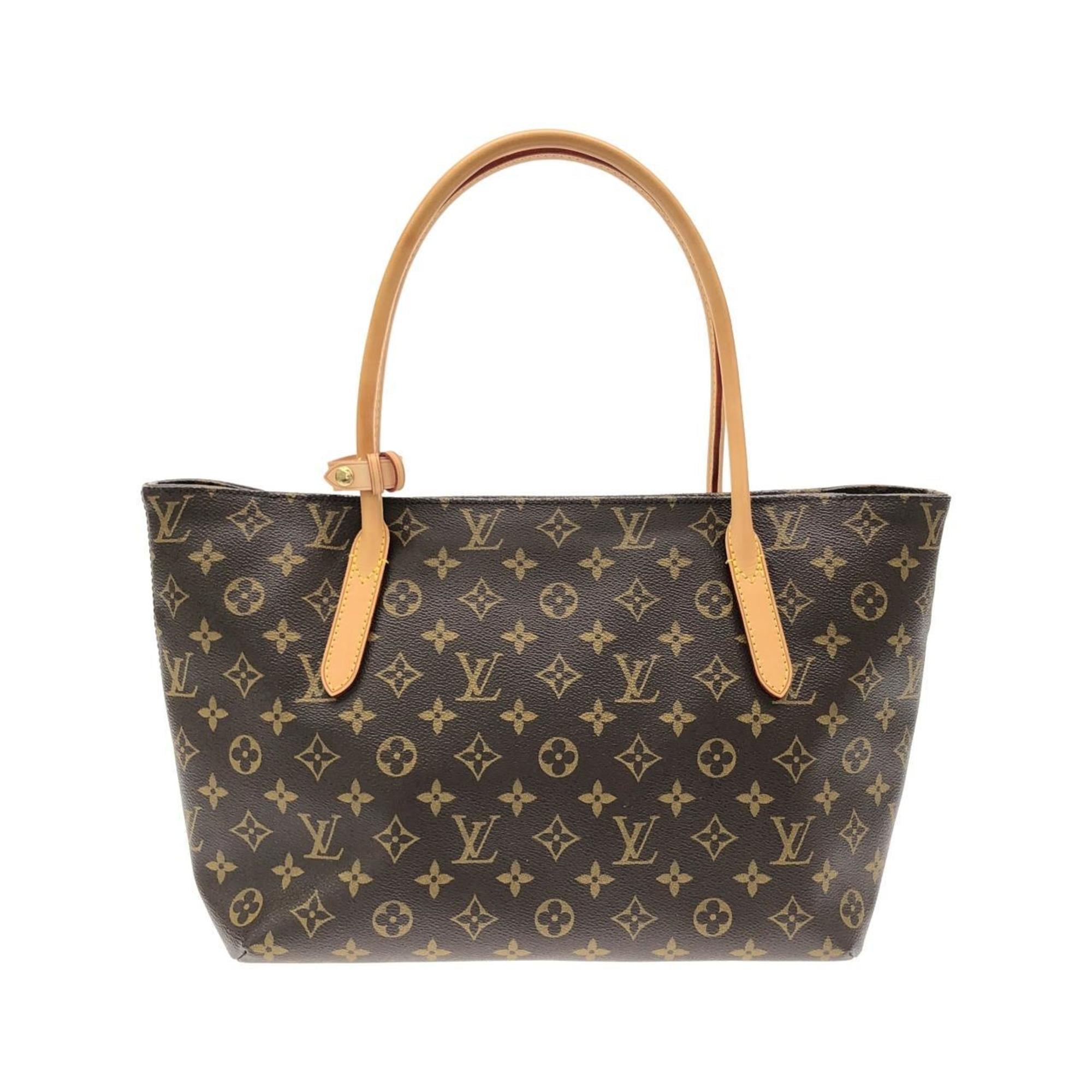 Louis Vuitton Marron Coated Canvas Handbag